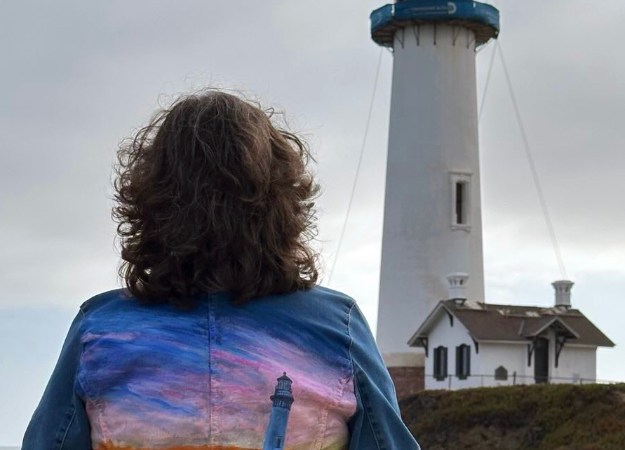 Lighthouse painting